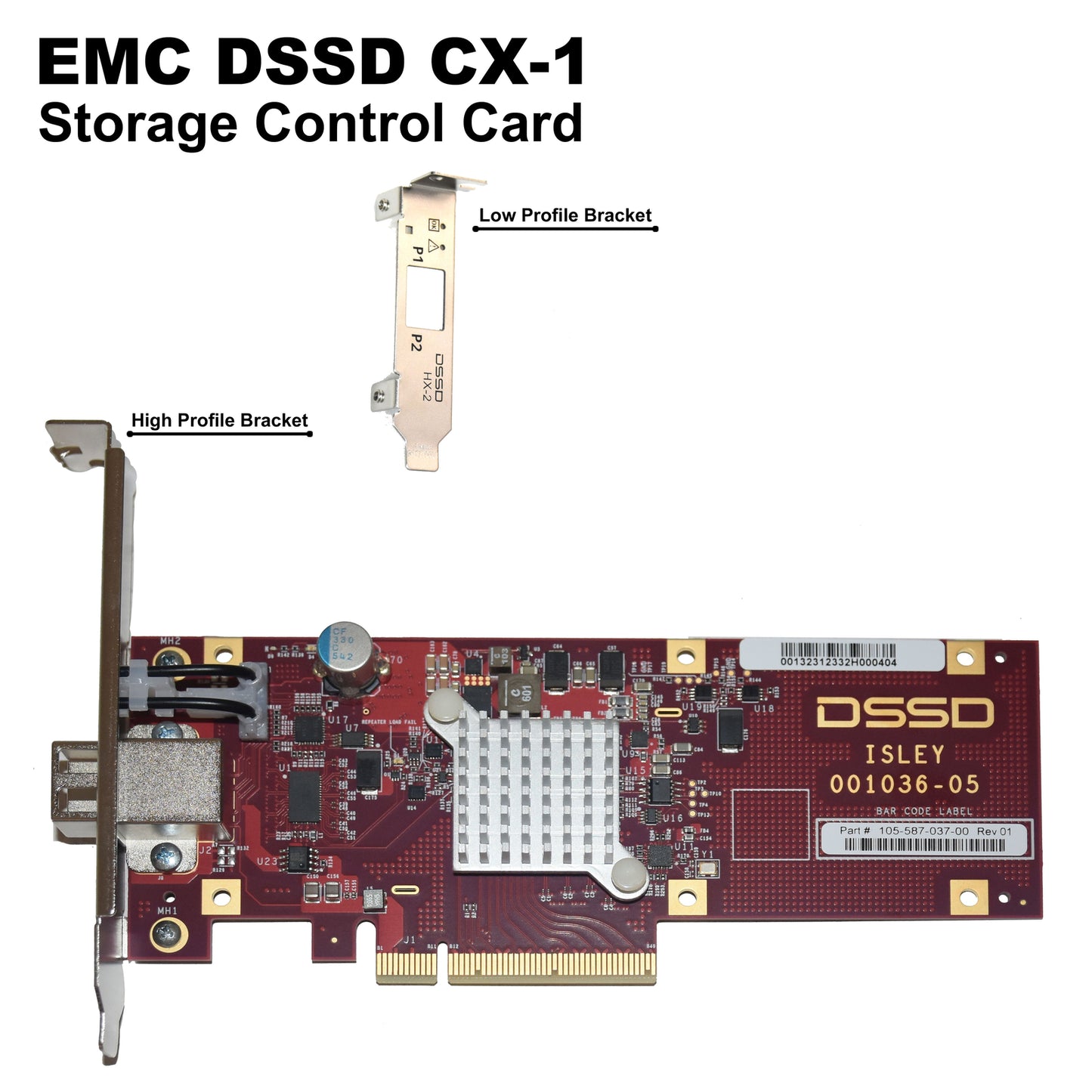 Dell EMC DSSD CX-1 Isley 001036-05 SAS Controller Card 3T3DV 6T52H Qt1202 (NOT FOR HOME PC)