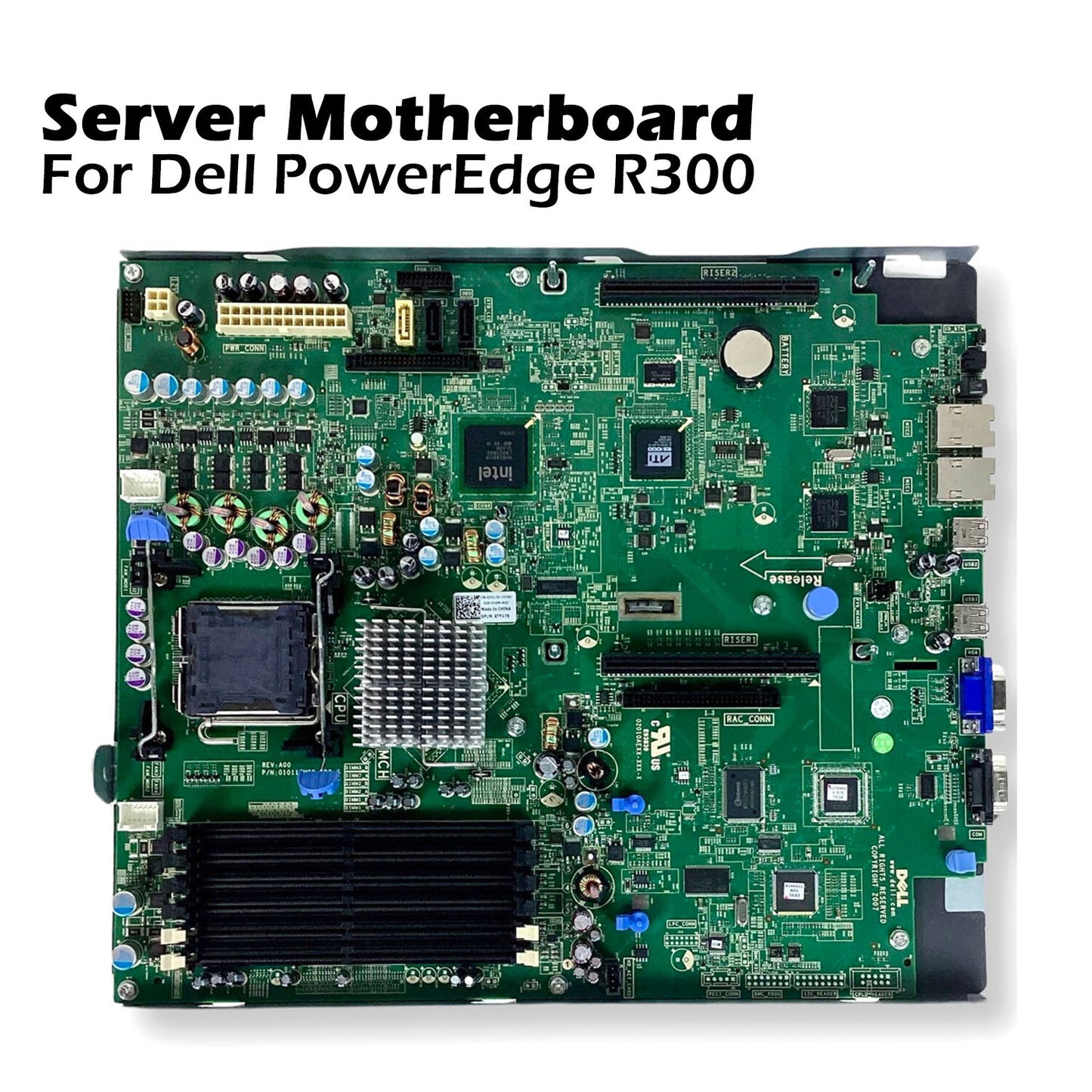 Dell PowerEdge R300 Motherboard LGA 771 Socket Intel 3400 Chipset DDR2 TY179
