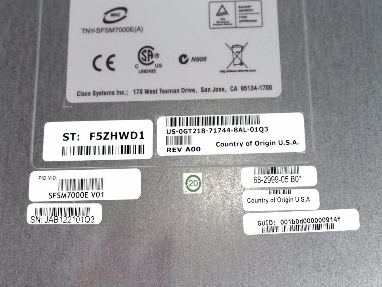Cisco SFSM7000E InfiniBand Switch Module For PowerEdge M1000e Enclosure GT218