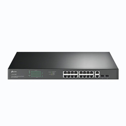 TP-Link TL-SG1218MP | 18-Port 1000Mbps Gigabit Rack Mount Switch | 16* PoE+ Port