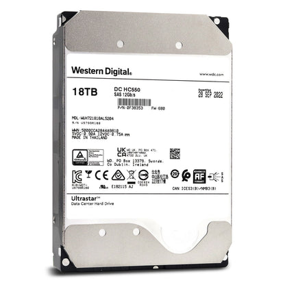 WD Ultrastar DC HC550 18TB SAS 3.5" Enterprise HDD WUH721818AL5204 0F38353 (NOT FOR HOME PC)
