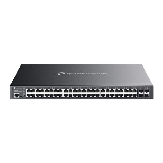 TP-Link SG3452XMPP | Omada 48-Port Gigabit PoE+ L2+ Managed Switch | 4* 10G SFP+