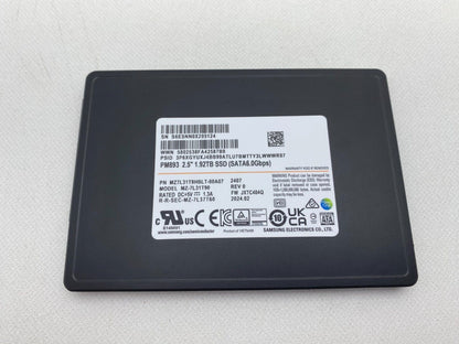 Samsung 1.9 TB, Internal, 2.5" (MZ7L31T9HBLT00A07) Solid State Drive