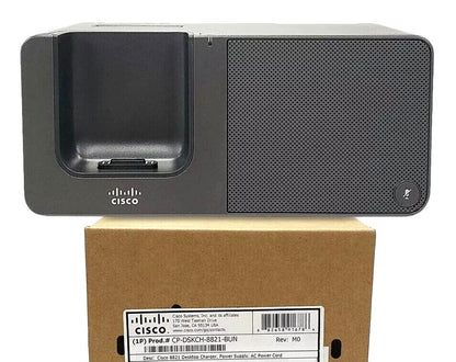 Cisco CP-DSKCH-8821 Desktop Charger Docking Station Stand Speaker for CP-8821