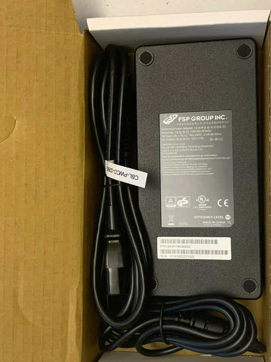 Supermicro MCP-250-10133-0N 180W DC power adapter with US power cord 18AWG 6ft