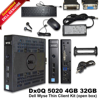 Dell Wyse 5020 Thin Client AMD GX-415GA 1.50 GHz 4 GB 32 GB SSD Linux RJ45 7JC46