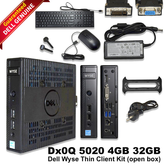 Dell Wyse 5020 Thin Client AMD GX-415GA 1.50 GHz 4 GB 32 GB SSD Linux RJ45 7JC46