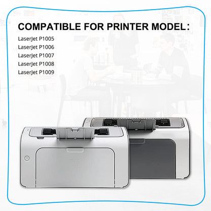 3Pack CB435A 35A Toner Cartridge For HP LaserJet P1005 P1006 P1008 P1009 Printer