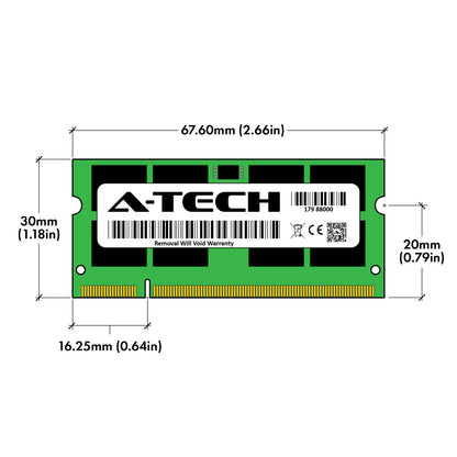 4GB 2x 2GB PC2-5300 DDR2 667 MHz Memory RAM for DELL INSPIRON 1520