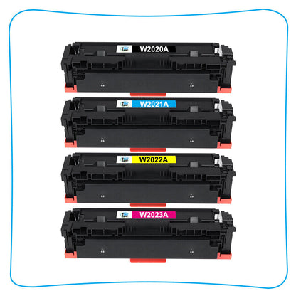 8 W2020A Toner Compatible with HP 414A LaserJet Pro MFP M479fdw M454dn (No Chip)