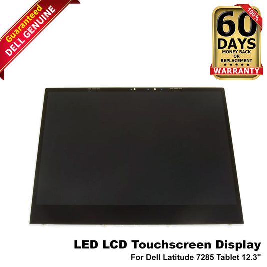 Genuine Dell Latitude 7285 Tablet 12.3" Touch screen LED LCD Assembly FK10N