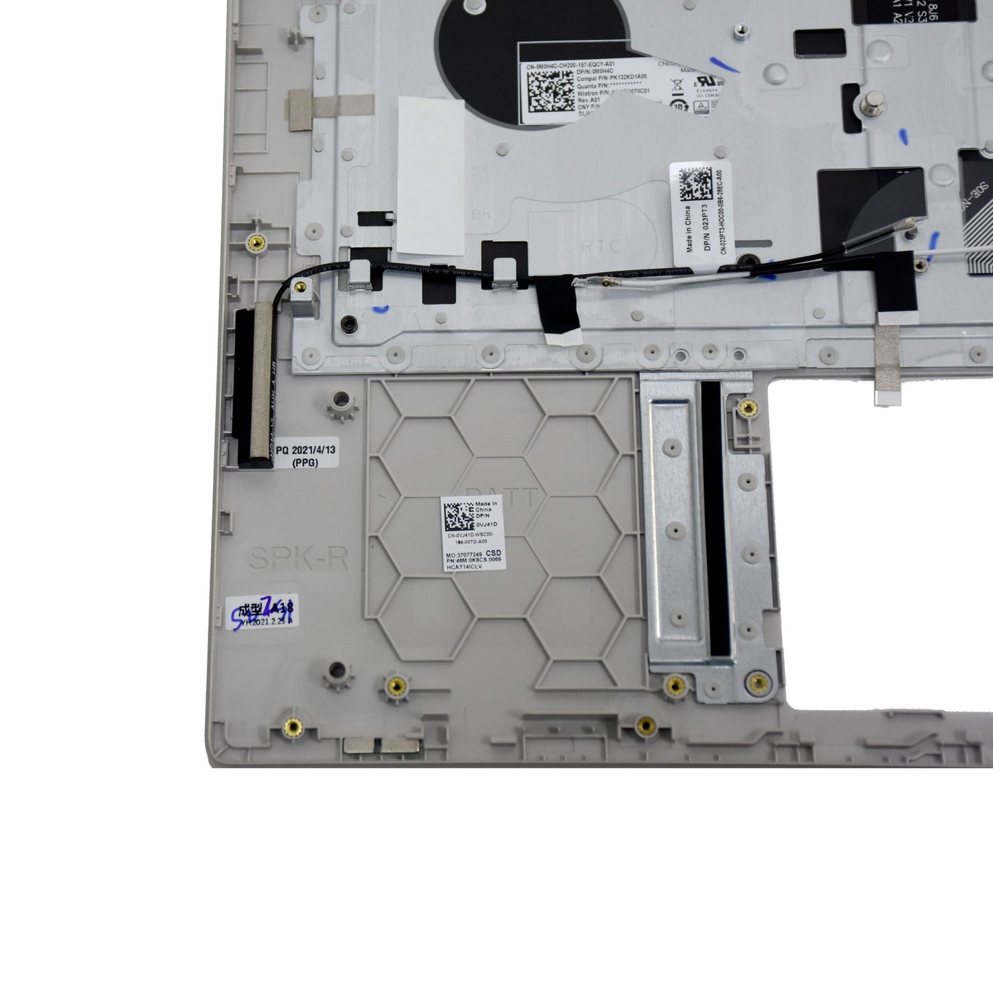 Dell Inspiron 5406 2-in-1 Backlit Keyboard Palmrest Assembly VJ41D M0H4C WY9N3