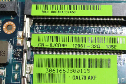 Dell JCD99 Latitude E6330 Intel Core i7 3rd Gen. 3GHz Laptop Motherboard