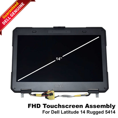 Dell Latitude 14 Rugged 5414 14" WXGAHD LED Touch Screen Display Assembly 1TP0V