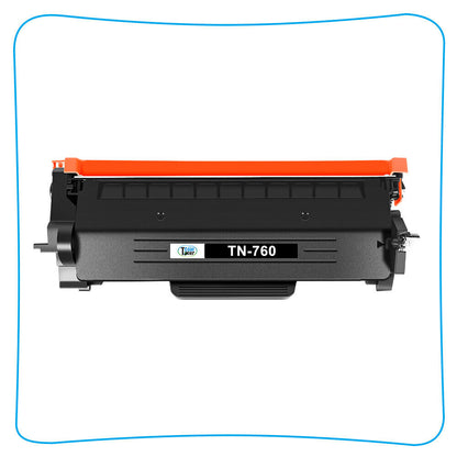 4PK Compatible With Brother TN760 TN730 Toner MFC-L2710DW HL-L2350DW HL-L2325DW
