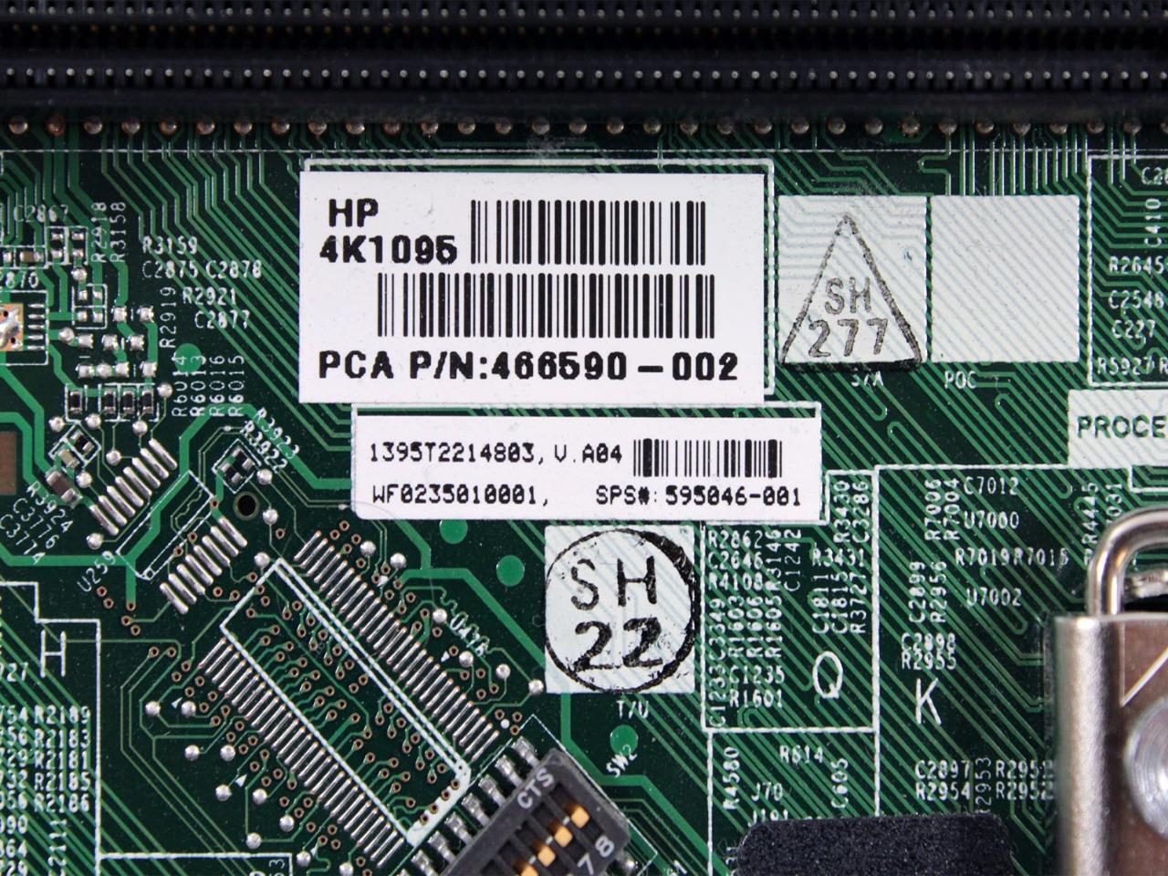 HP Proliant BL460 G6 595046-001 DDR3 SDRAM Blade Server Motherboard 466590-002
