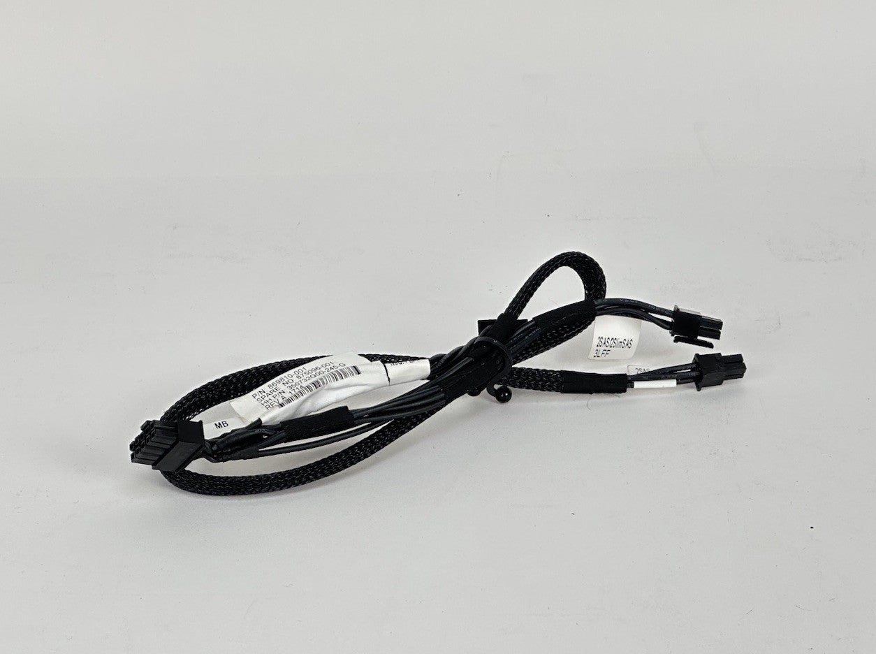HPE DL38x DL385 DL380 Gen10 3LFF Rear 4LFF Mid Backplane Power Cable 869810-001