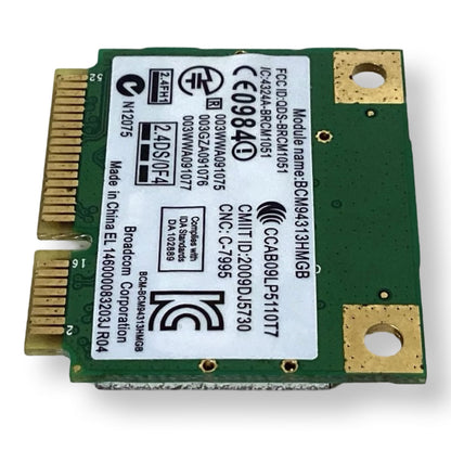 Lot x 4 Dell Inspiron N5050 Wireless Half-Height Mini-PCI Express Card 2CG78