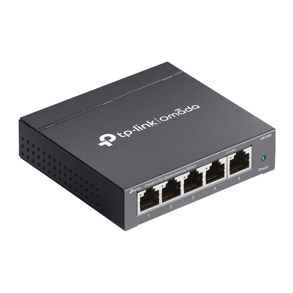 TP-Link DS105G | Omada 5-Port 10/100/1000Mbps Gigabit Unmanaged Switch
