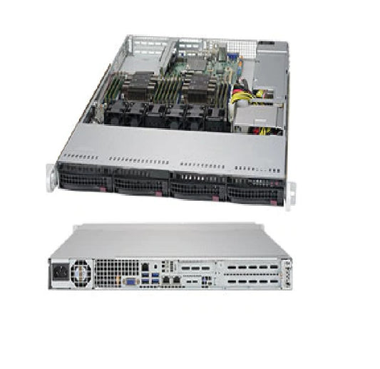 SuperMicro CSE-815TQC-605CB 1U Chassis Chassis - SAS3 BPN, 600W (NOT FOR HOME PC)