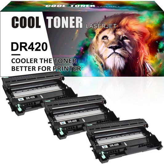 3x Compatible with Brother DR420 Drum HL-2240 HL-2230 HL-2270DW MFC-7360N 7860DW