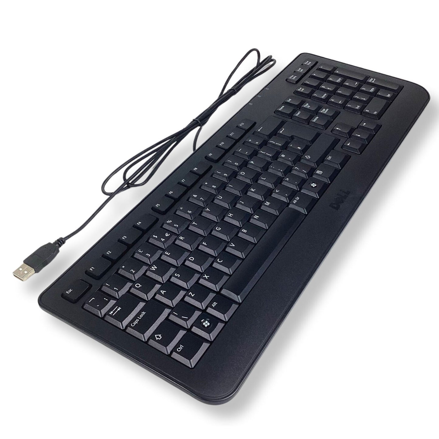 Dell SK-8185 US English 104-Keys Black USB Wired Slimline Desktop KeyboardY526K
