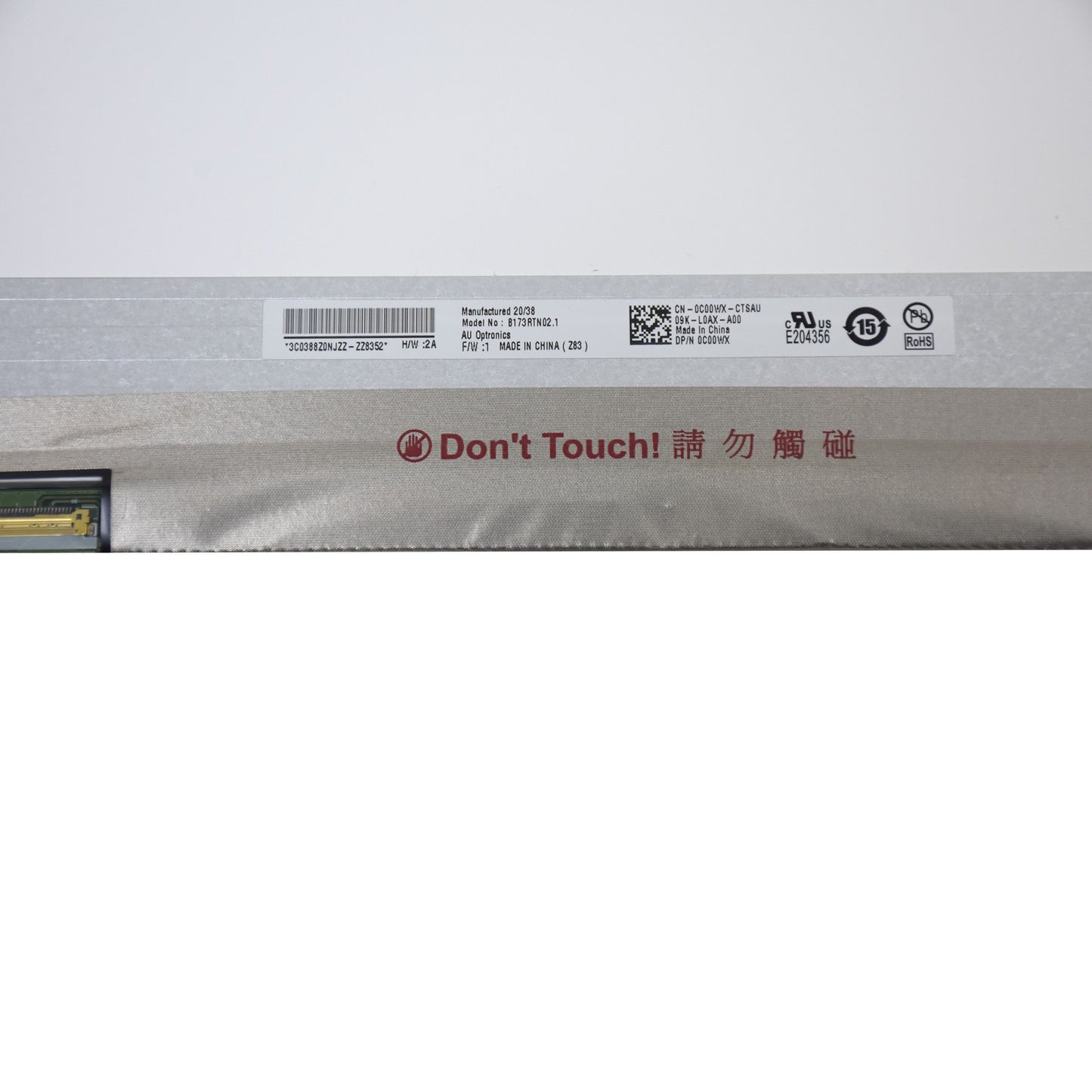 Dell Inspiron 17 5767 Precision 17 7710 17.3" HD+ EDP LCD Widescreen Matte C00WX