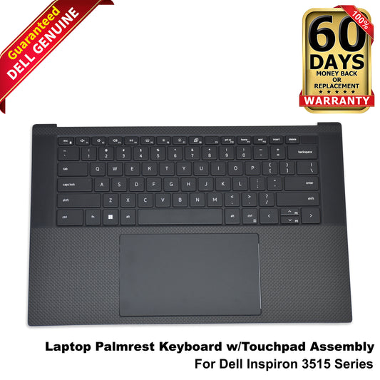 Dell XPS 15 9500 US Intl Keyboard Touchpad Palmrest Killer AX1650s 6JV4G 08NGH