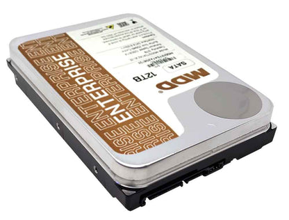 MDD 12TB 256MB Cache 7200RPM SATA 6.0Gb/s 3.5in Enterprise, NAS, CCTV Hard Drive