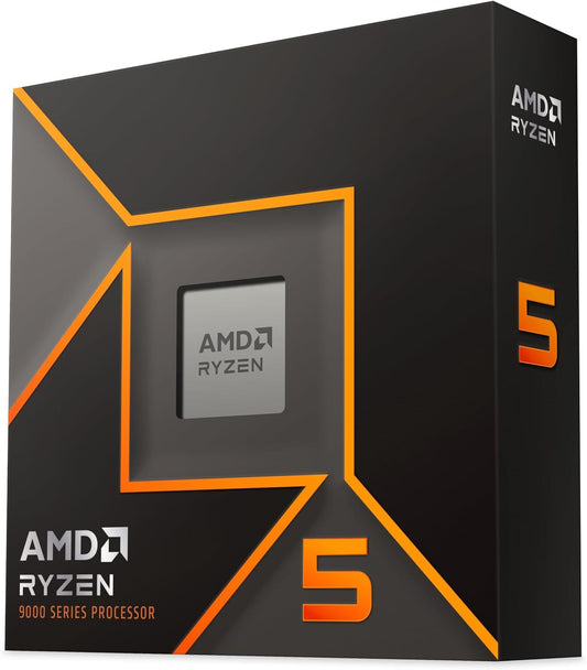 AMD Ryzen 5 9600X Processor (Zen 5) 6-Core 3.9GHz AM5 65W CPU 100-100001405WOF