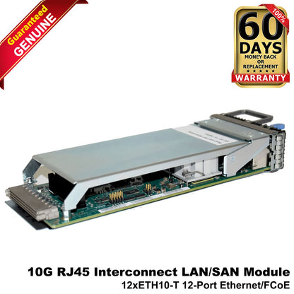 Dell PowerEdge S5000 12xETH10-T RJ45 12-Port 10GBase-T Ethernet LAN Module 125KK