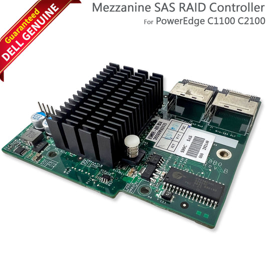 Dell PowerEdge C2100 C1100 Mezzanine 6GB SAS RAID Controller Card FS12-TY 85M9R (NOT FOR HOME PC)