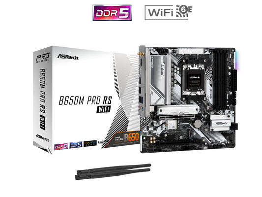 ASRock MB ASROCK|B650M PRO RS WIFI R Motherboard