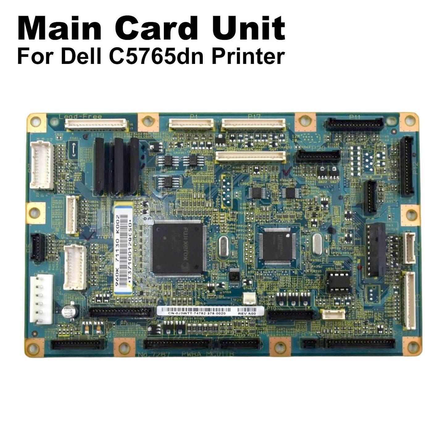 Genuine Dell C5765DN Color Laser Printer MCU Main Card J3WTT 0J3WTT 960K71130