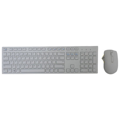 Dell KM636 Wireless Keyboard & Mouse Combo US QWERTY White Compact Design