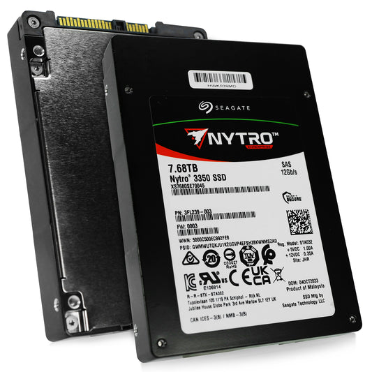 Seagate Nytro 3350 XS7680SE70045 7.68TB 1 DWPD SAS 12Gb/s 3D TLC 2.5in SSD (NOT FOR HOME PC)