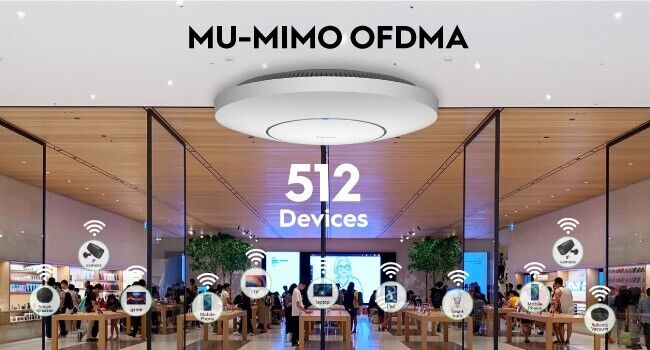 Cudy AP3000_P | AX3000 2.5G Wireless Dual Band Ceiling Mount WiFi 6 Access Point