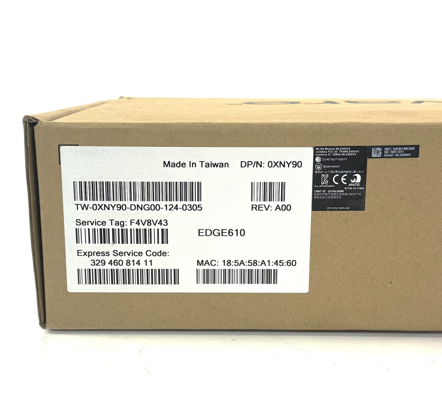 Dell EMC VMWare SD-WAN Edge 610 Network Accelerator Switch - E24W XNY90 E42W001