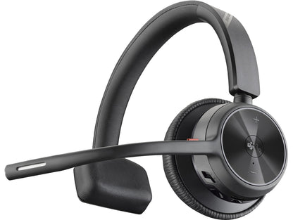 Poly Voyager 4310 Microsoft Teams Certified USB-C Headset with charge stand