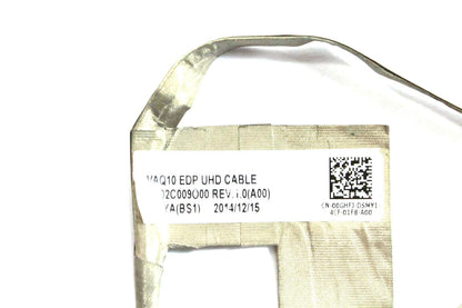 Dell OEM Precision M4800 15.6" EDP UHD LCD Video Ribbon Cable EDP UHD Only 0GHFJ
