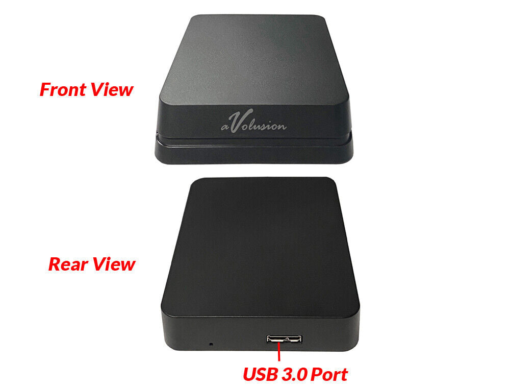 Avolusion Mini HDDGear Pro 750GB USB 3.0 External Hard Drive (PS4 Pre-Formatted)