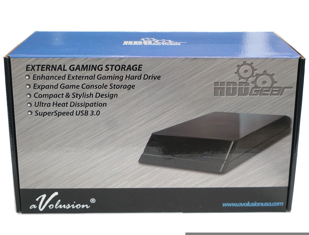 Avolusion (HDDGear) 6TB USB 3.0 External Hard Drive For PS4, PS4 Slim, PS4 Pro