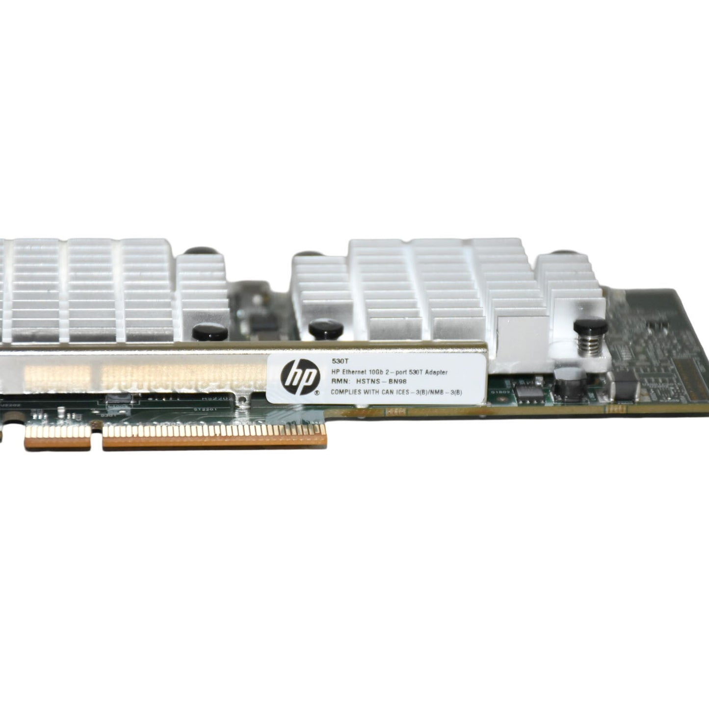 HP 530T 10Gb 2-Port PCIe Ethernet Adapter Low-Profile Card 656596-B21 656594-001