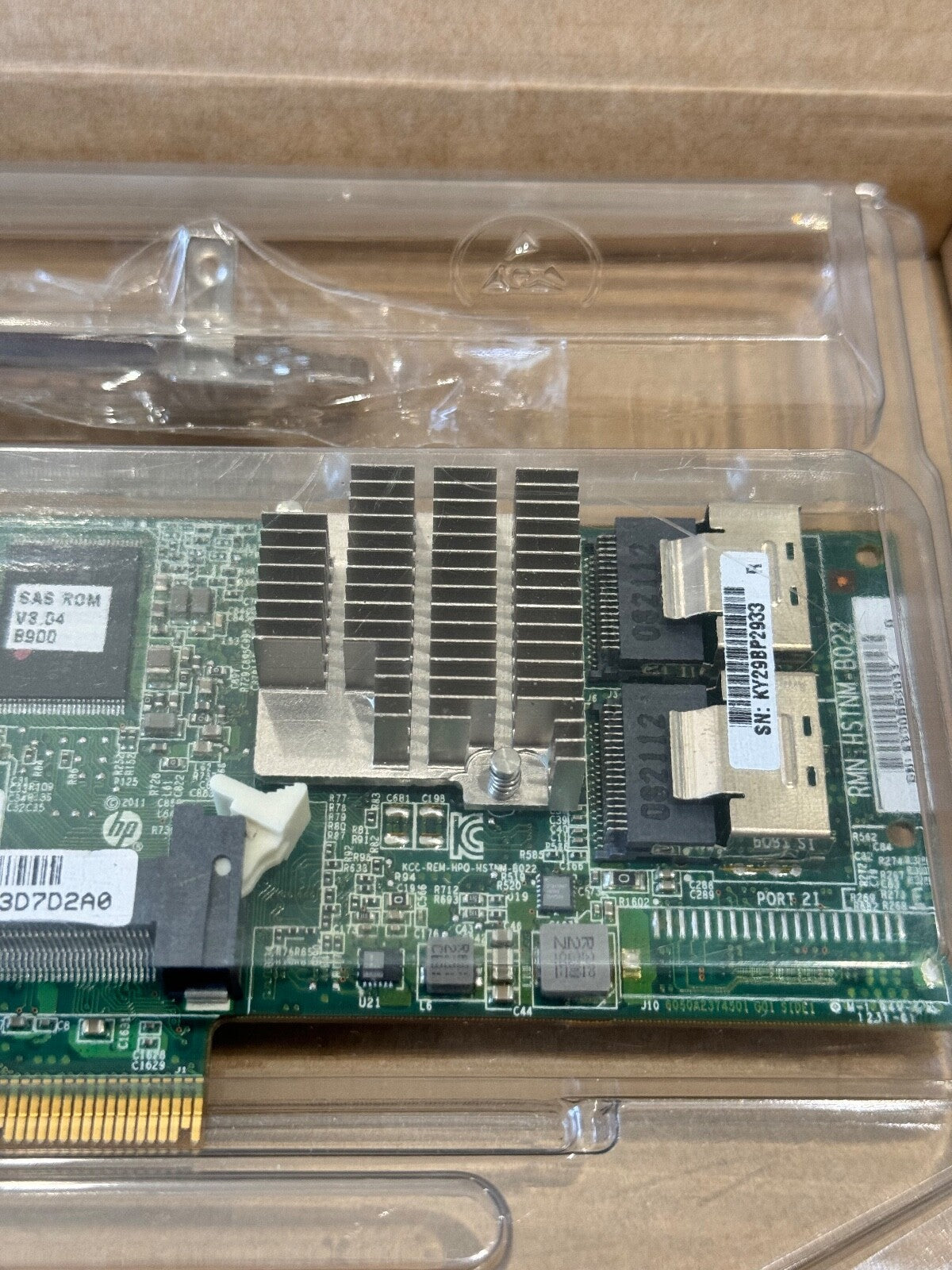 HP Smart Array 633542-001 P420 SAS RAID Controller w/out Cache Both Brackets (NOT FOR HOME PC)