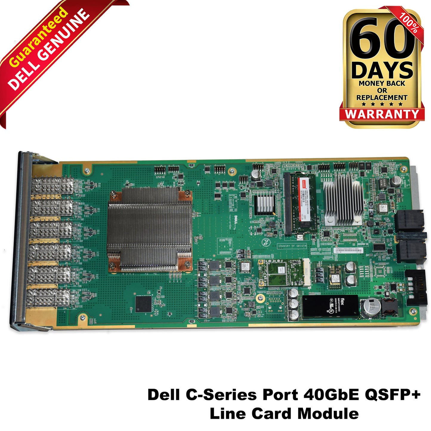Dell PowerEdge C-Series Server 6-Port QSFP+ 40GbE Line Card Module ? GXR7F