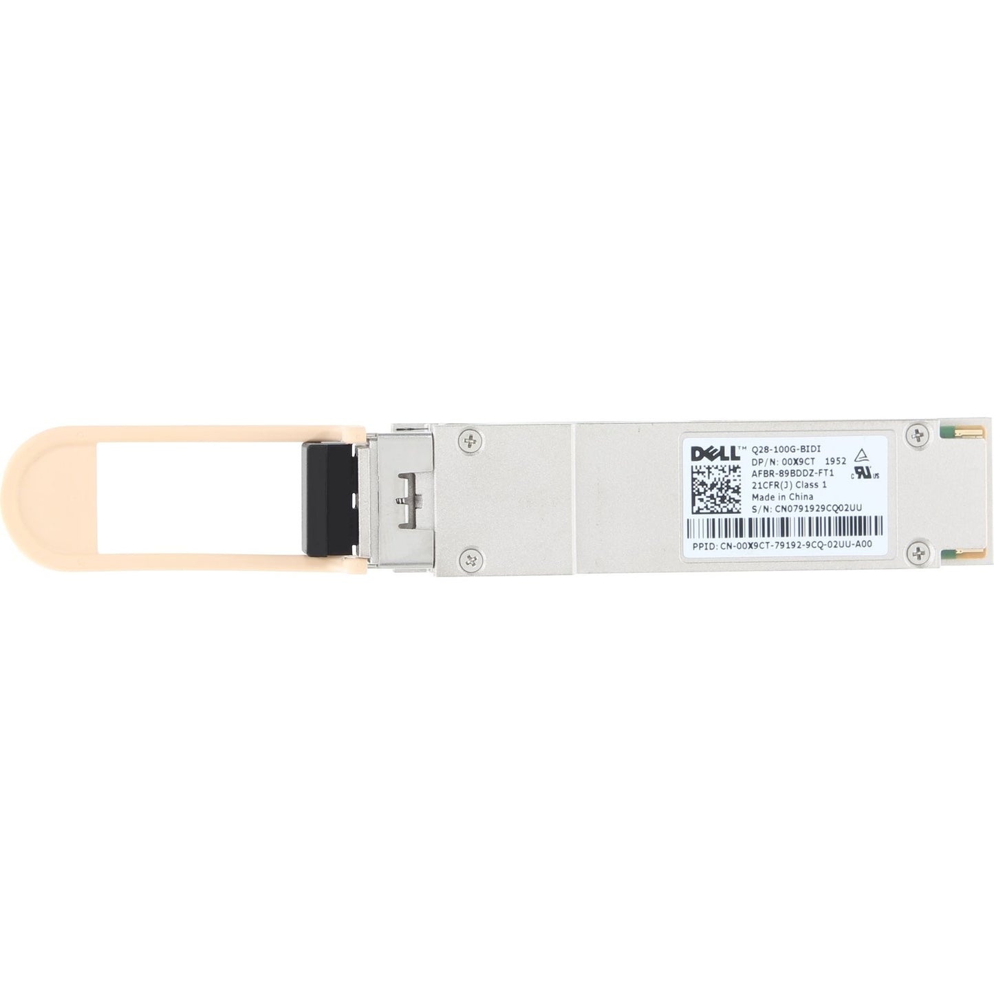 407-BBYM - Dell Networking 100GBE QSFP28 BIDI 900NM LC MMF Transceiver