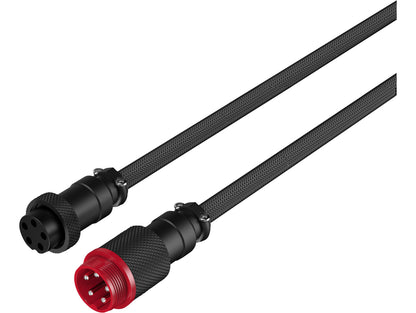 HyperX USB-C Coiled Cable Gray-Black
