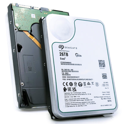 Seagate Exos 26TB 7.2K RPM SATA 6GB/s 3.5" Enterprise HDD - ST26000NM000C