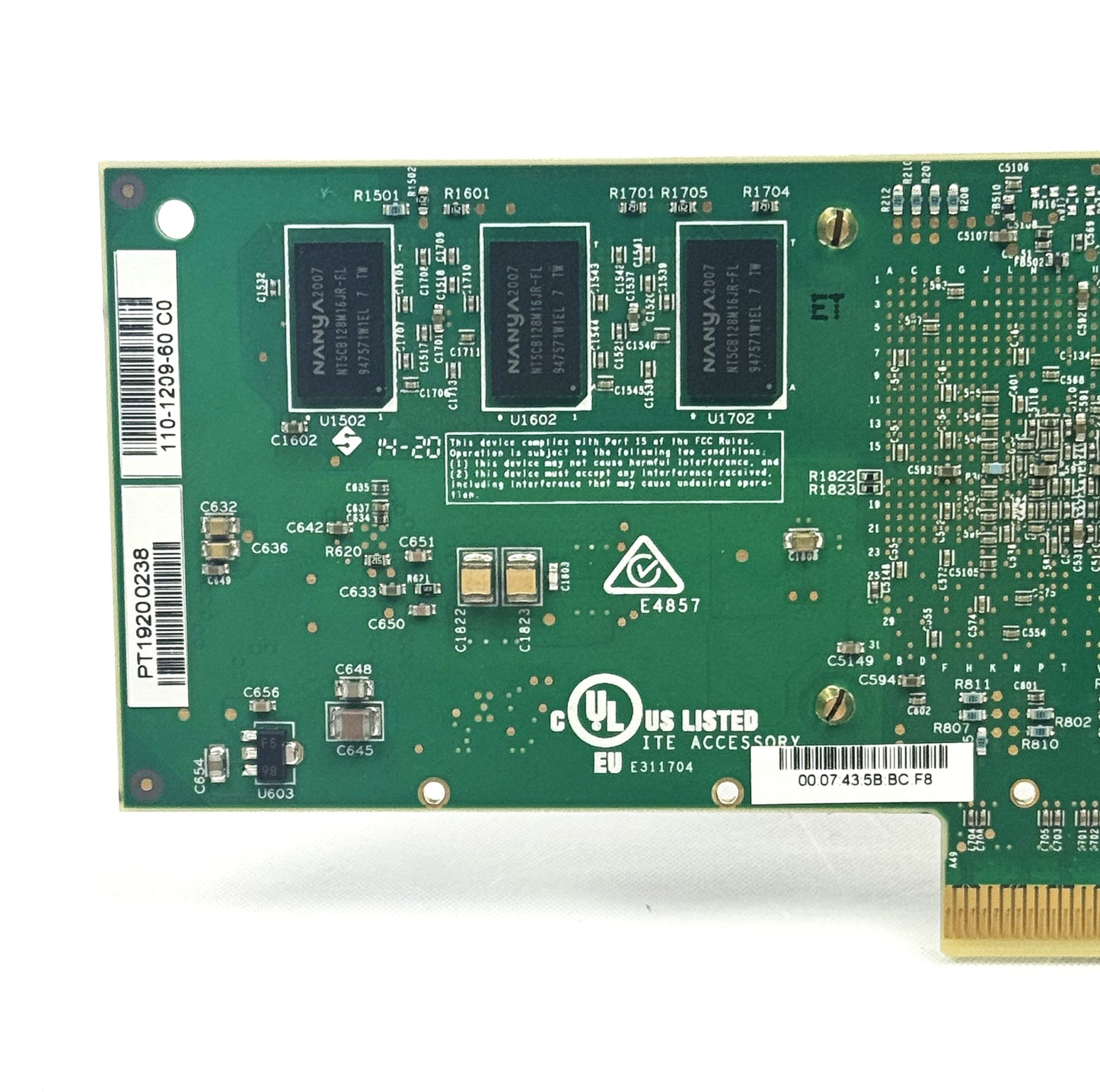 Chelsio T6225-CR 2-Port SFP+ 1/10/25GbE Unified Wire Host Bus Card 110-1209-60