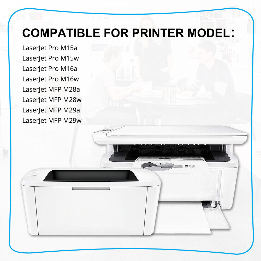 10Pack CF248A Toner Compatible for HP 48A LaserJet Pro M16A M28W M30A With Chip